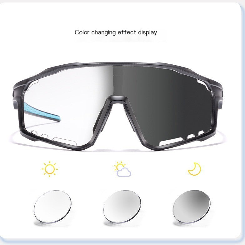 Kapvoe Lunettes de Soleil Photochromiques - Cyclisme Outdoor