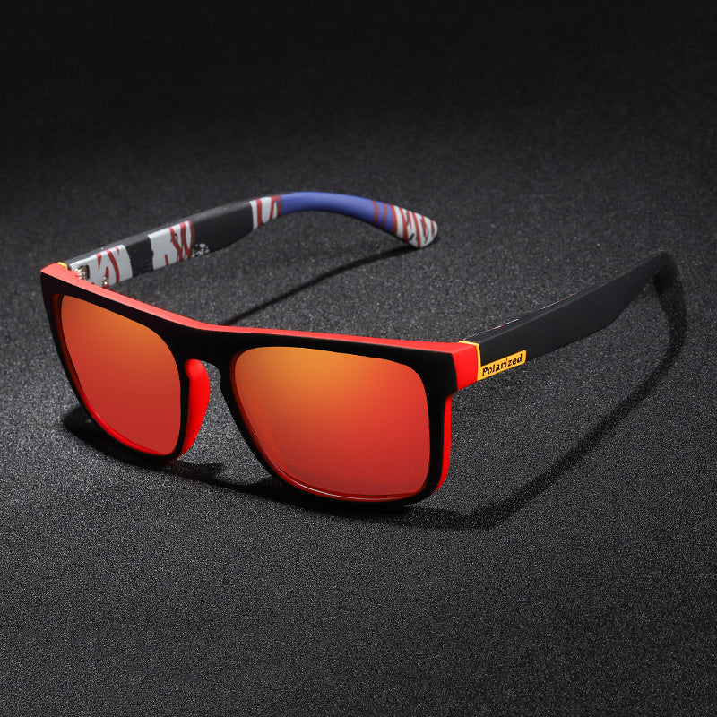 Lunettes de Soleil Sport Homme Polarisées Carrées - vue 1