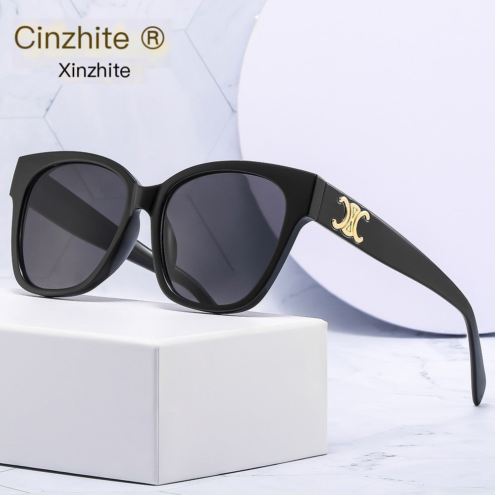 Lunettes de Soleil Rondes Homme Femme Classique - vue 4