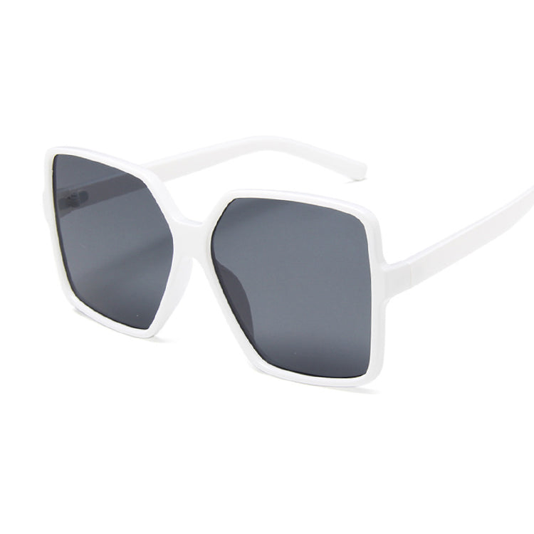 Lunettes de Soleil Noires Carr\u00e9es D\u00e9grad\u00e9es Femme
