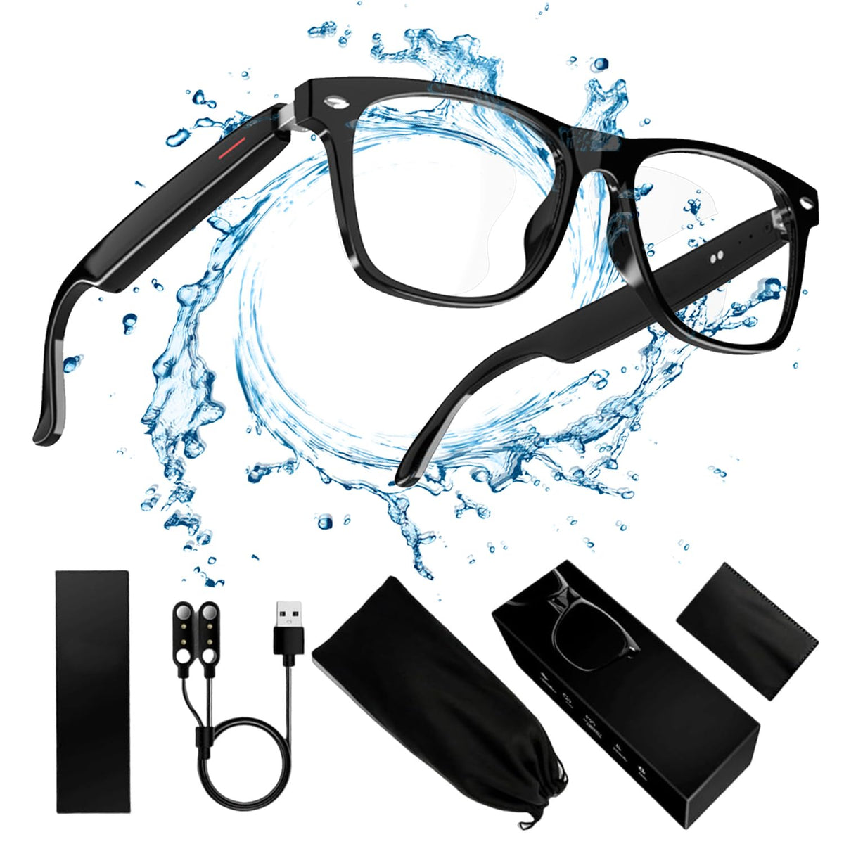 Lunettes Connectées 3en1 Musique Sans Fil - vue 1