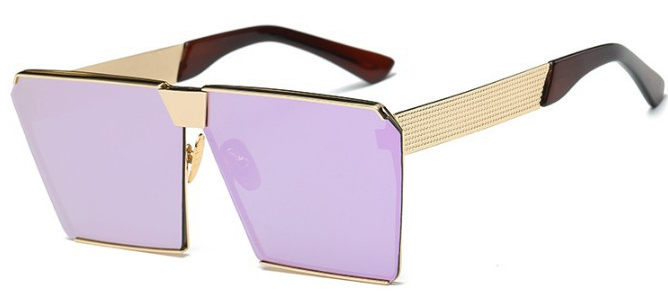 Lunettes de Soleil Polaris\u00e9es Carr\u00e9es Femme - Chic