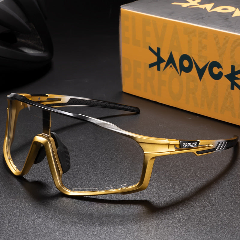 Kapvoe Lunettes de Soleil Photochromiques - Cyclisme Outdoor
