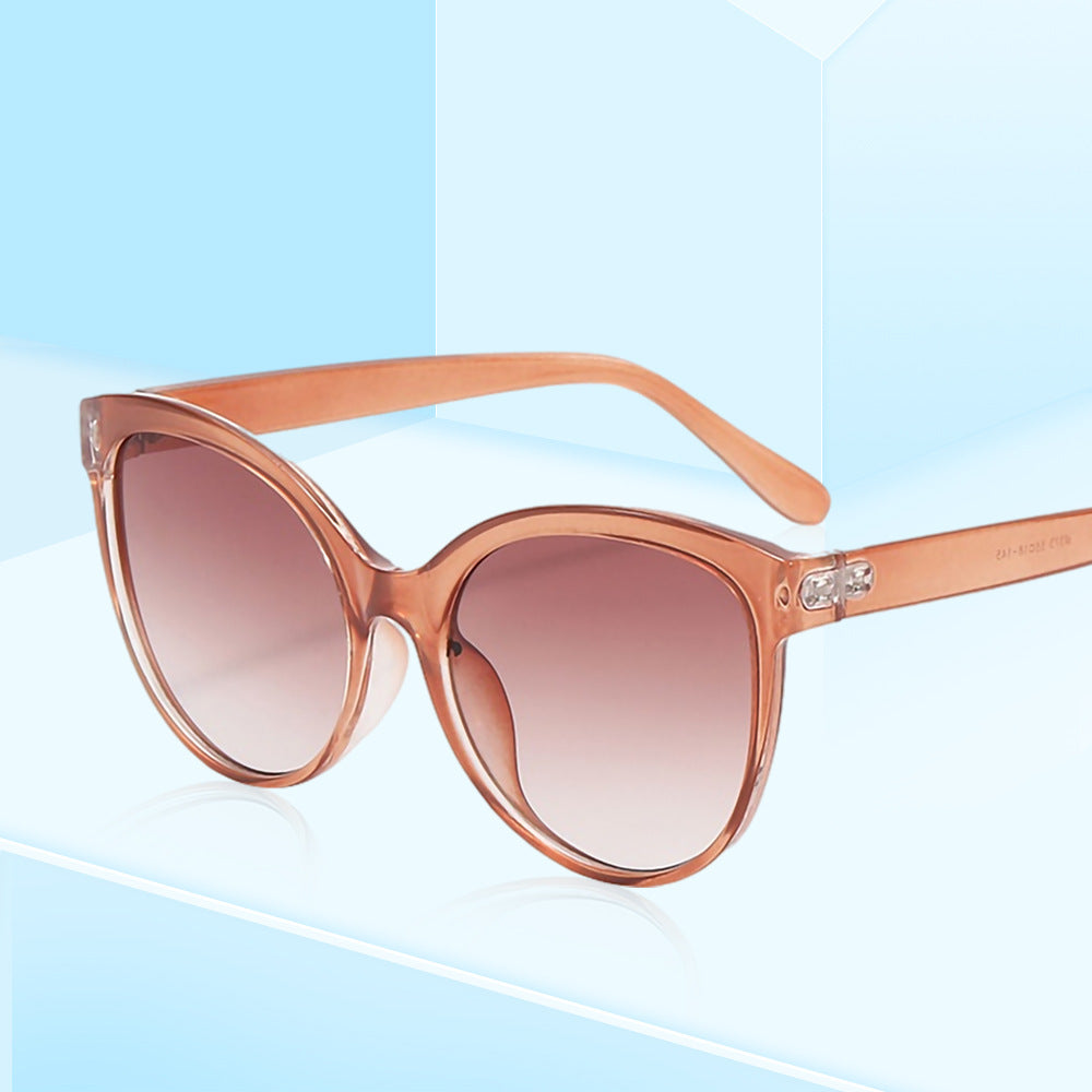 Lunettes de Soleil Cat Eye Oversize - Couleurs Bonbon Tendance