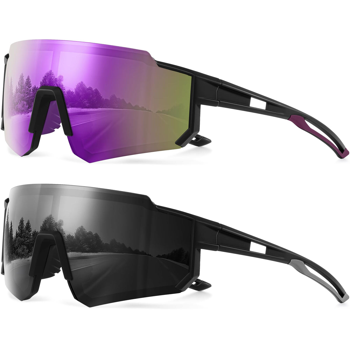 TURBOPEP Lunettes de Soleil Sport Polarisées - vue 1