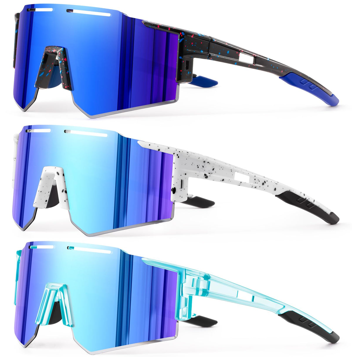 DioKiw Lunettes de Soleil Enfant Lot de 3 - vue 2