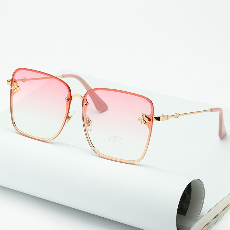 Lunettes de Soleil Sans Monture Motif Abeille - vue 2