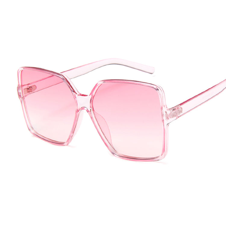 Lunettes de Soleil Noires Carrées Dégradées Femme - vue 5