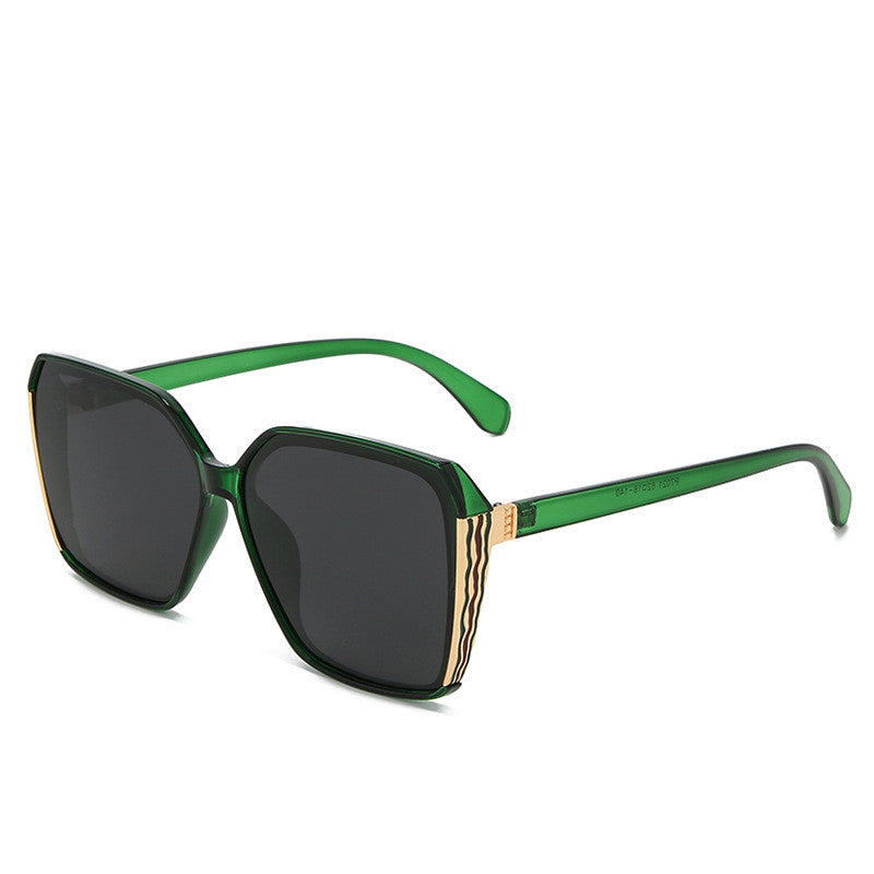 Lunettes de Soleil Oversize Carrées Tendance Femme - vue 1