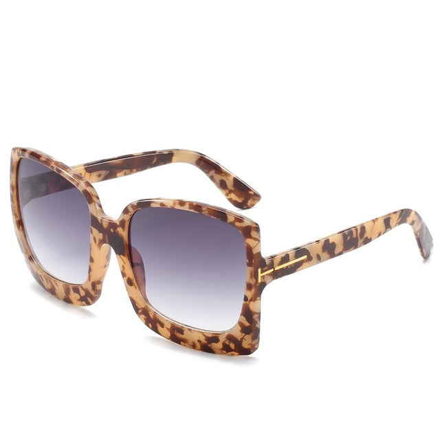 Lunettes de Soleil Oversize Dégradées Femme - vue 3