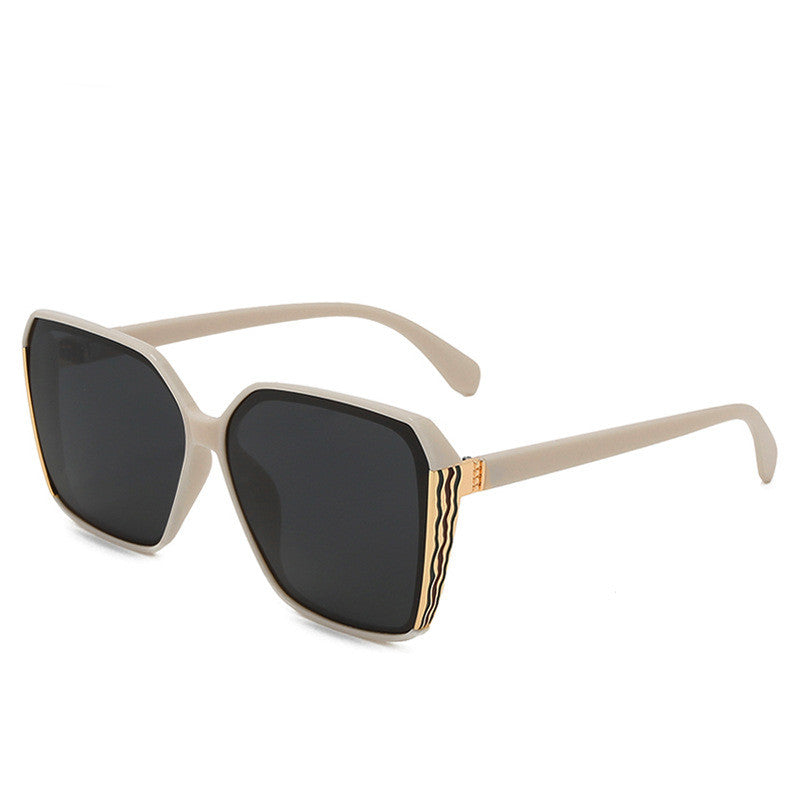Lunettes de Soleil Oversize Carr\u00e9es Tendance Femme
