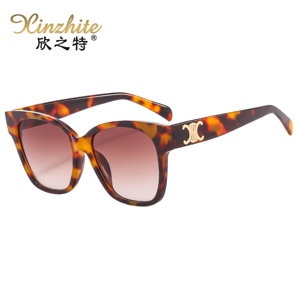 Lunettes de Soleil Rondes Homme Femme Classique - vue 3
