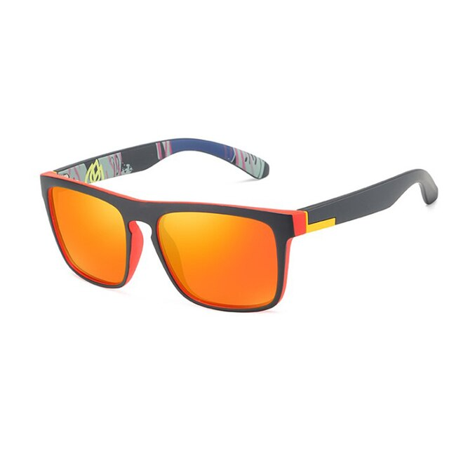 Lunettes de Soleil Polarisées Carrées - Sport & Golf Homme Femme