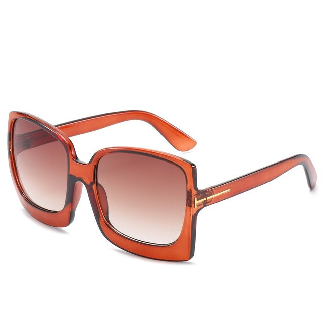 Lunettes de Soleil Oversize Dégradées Femme - vue 1