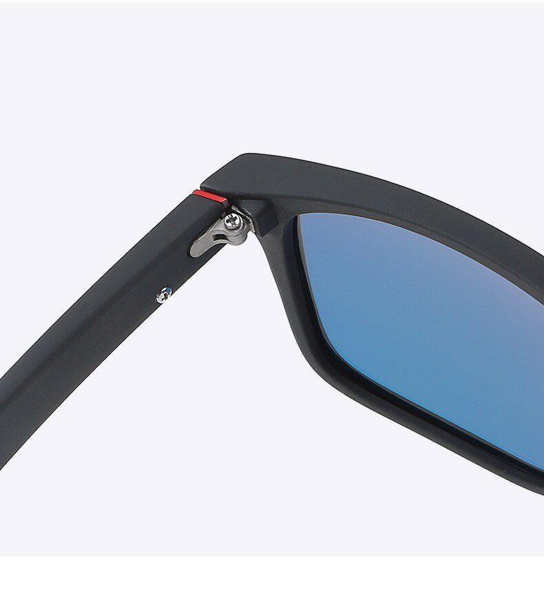 Lunettes de Soleil Polarisées Carrées - Sport & Golf Homme Femme