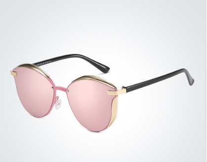Lunettes de Soleil Cat Eye Polarisées Métal - vue 4