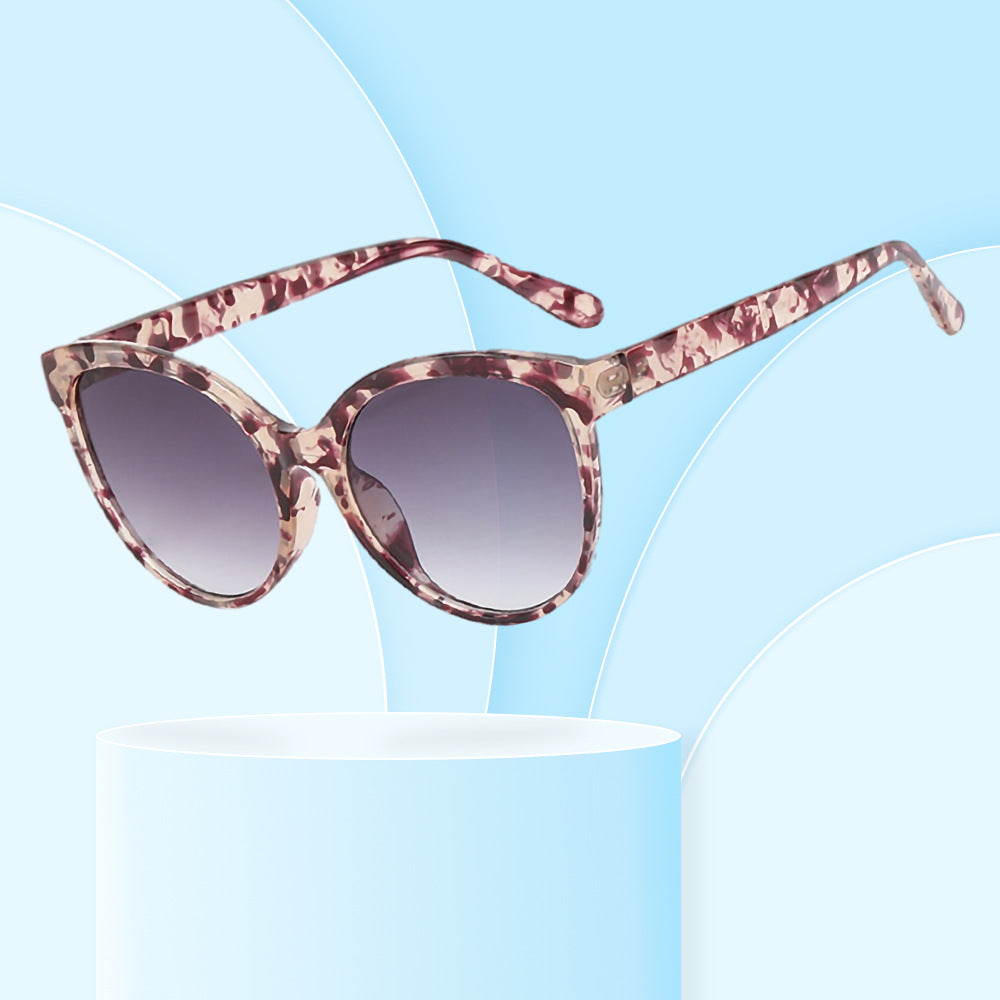 Lunettes de Soleil Cat Eye Oversize - Couleurs Bonbon Tendance