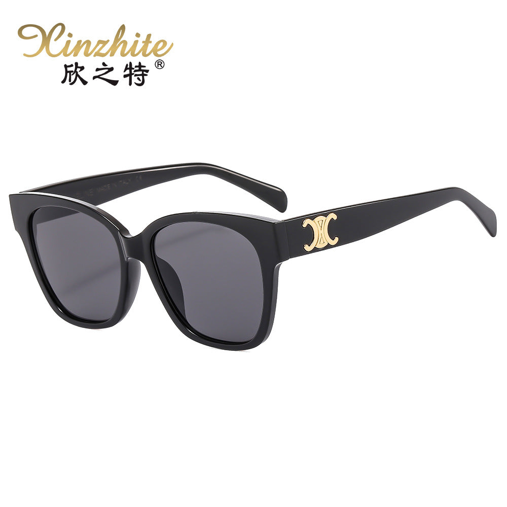 Lunettes de Soleil Rondes Homme Femme - Style Classique