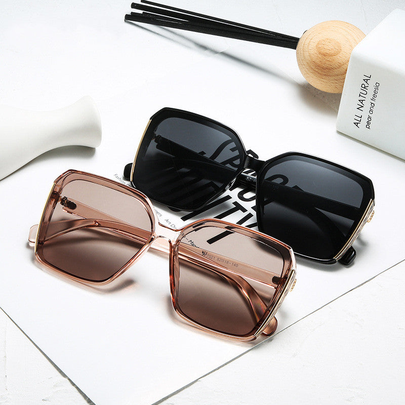 Lunettes de Soleil Oversize Carrées Tendance Femme - vue 4