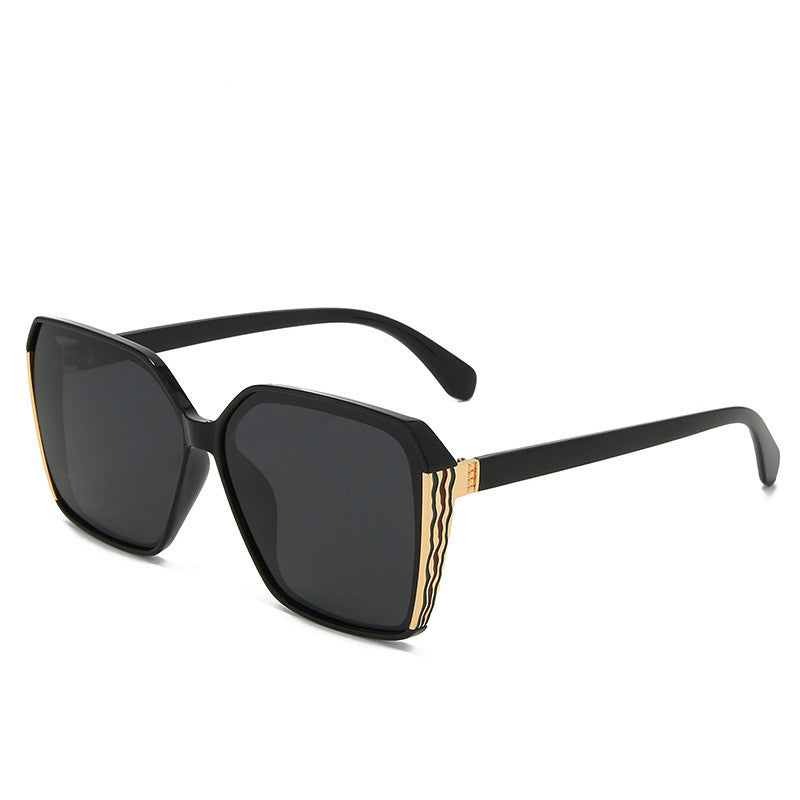 Lunettes de Soleil Oversize Carr\u00e9es Tendance Femme