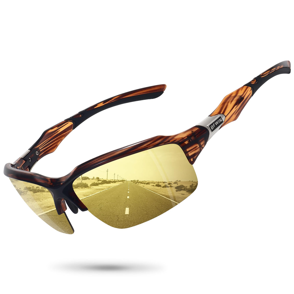 Ofwin Lunettes de Soleil Sport Polarisées - vue 2