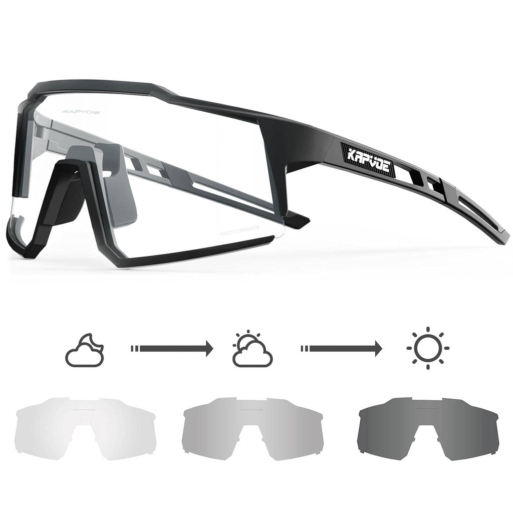 KAPVOE Lunettes de Soleil Photochromiques MTB - vue 2